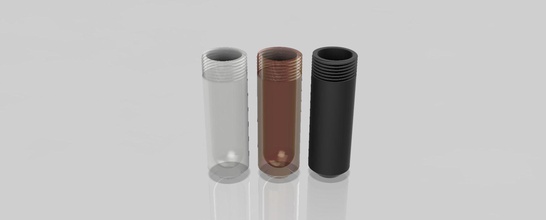 xl linha dessecante copo substituição impresso ar secador compressor vácuo passatempo faça mecânico partes 3d print model - Mito3D