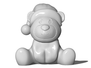 xmas bear games-toys teddy teddybear puppet christmas kind toys gift toy present fur games 3d print model - Mito3D
