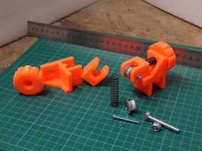 y axis kemer gerici flsun küp eksen hobi kendin yap mekanik parçalar 3d print model - Mito3D