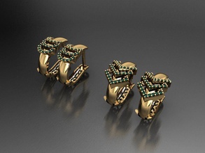 y11 diamante orecchino anelli collana gioielleria gemme moda oro design argento squillare elegante splendente gemma braccialetto pendente zaffiro donne nozze 3d print model - Mito3D