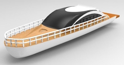 yat model tekne gemi deniz taşıtı balık tutma araç hobi kendin yap otomotiv 3d print model - Mito3D