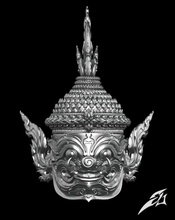 yak statue thailändisch kunst buddhist tempel yaksha ramayana stl 3dprint buddha skulpturen haus dekor 3d print model - Mito3D