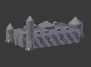 medrese edifício histórico a arte arquitetura prédio madrassa outros 3d print model - Mito3D