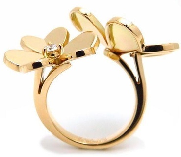 yd236 bague gold diamond jewelry 3d bijoux ring anneau rings 3d print model - Mito3D