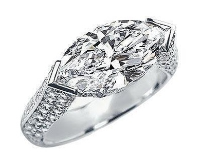 yd 02 bague Solitär Bijoux 3d Schmuck Diamant Ring Liebe Gold Mode Schönheit Engagement Ringe 3d print model - Mito3D