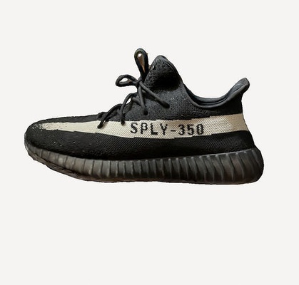 yeezy 350 v2 oreo 350v2 turnschuhe mode 3dmodel gescannt kanye west adidas boost primeknit komfort stil aussagestück sply ikonisch schwarz weiß strassenmode designer highend schuhe 3d print model - Mito3D