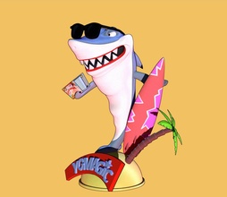 yo magic wandavision meraviglia squalo wanda i fumetti 3dmodel giocattoli gadget cartone animato uomo Ragno Batman ferro xmen Vendicatori disney animale pesce oceano Giochi 3d print model - Mito3D