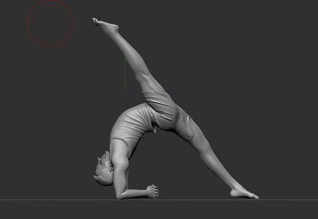 yoga posa carattere maschio mammifero giovane dito fauna selvatica predatore meditazione invecchiamento natura manichino anziano arte sculture 3d print model - Mito3D