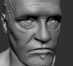 yondu udonta bust guardians of galaxy guadians guadiansofthegalaxy marvel movie ravegers comic art sculptures 3d print model - Mito3D