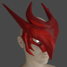yone viso maschera cosplay lega leggende lol stampa League of Legends Giochi giocattoli 3d print model - Mito3D