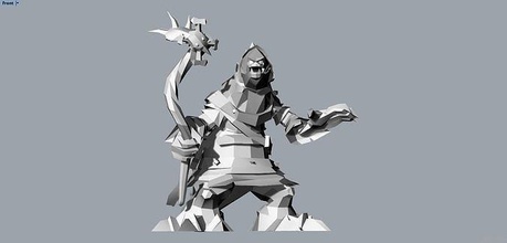 younglizard league legends baron animal monster art desing lol games toys game accessories 3d print model - Mito3D