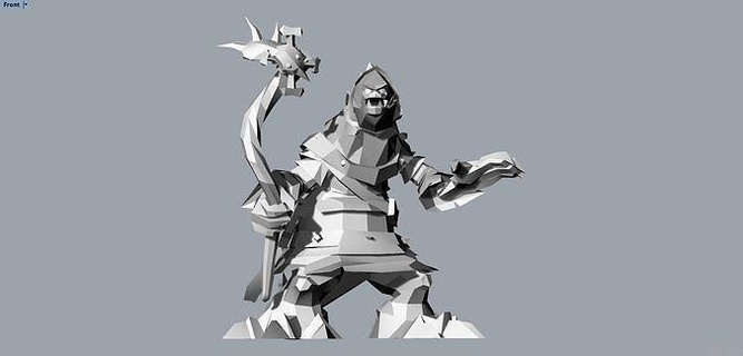 jeune lézard ligue légendes baron Nashor animal monstre art conception lol 3d print model - Mito3D