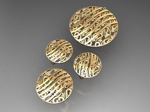 z24 diamante conjunto argolas colar joalheria joias moda ouro Projeto prata anel elegante brilhando gema pulseira brinco pingente safira mulheres Casamento 3d print model - Mito3D