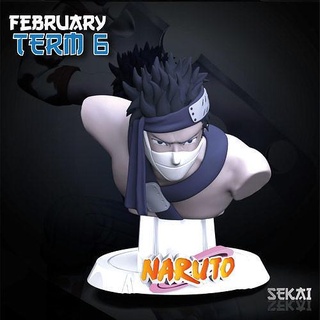 zabuza bust - tested ready 3d printing naruto anime patreon 3dpriting 3dmodeling art sculptures 3d print model - Mito3D