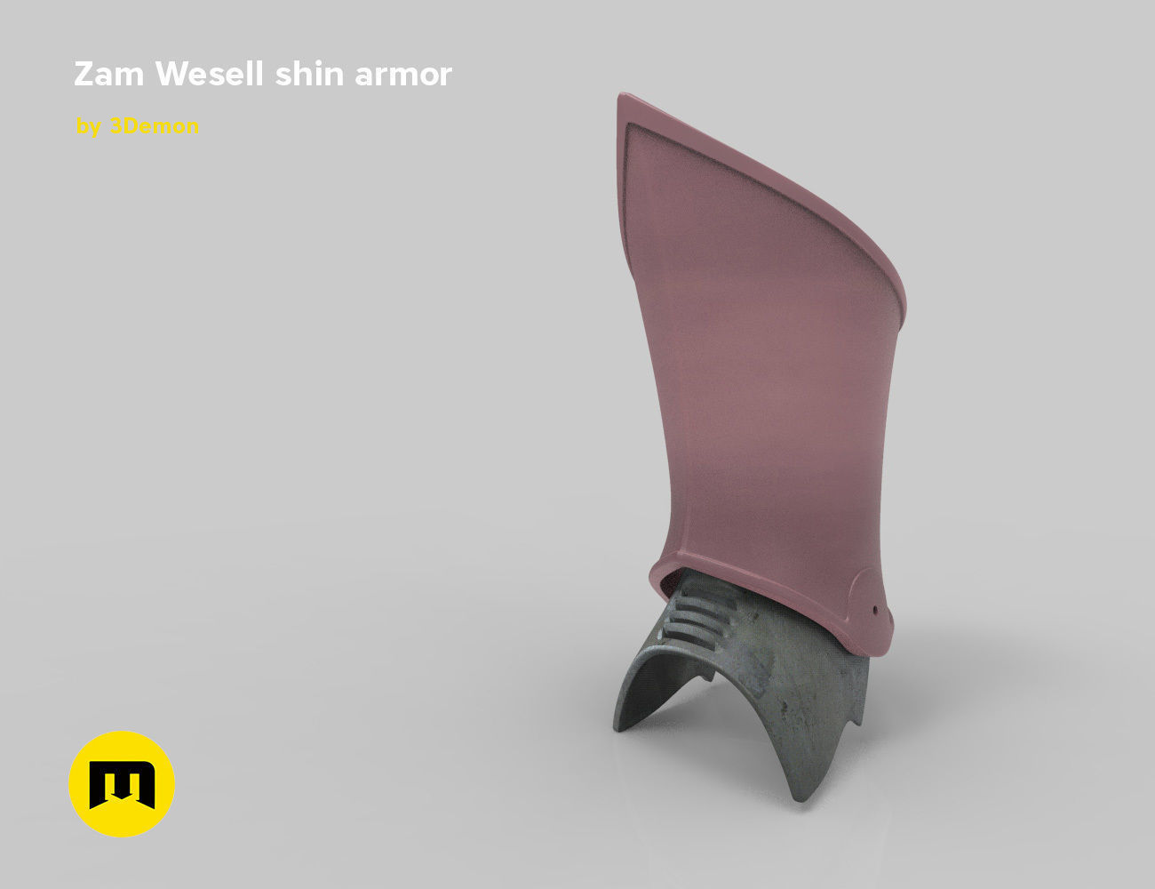 zam wesell jewels armors games-toys jewel feet armor shin bottle binoculars wessel gem star wars games toys game accessories 3D print model - Mito3D