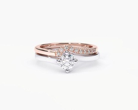 zdr0126 joalheria platina luxo Casamento brilhando prata imprimível diamante anel ouro esterlina noivado precioso gema moda brilhante argolas 3d print model - Mito3D