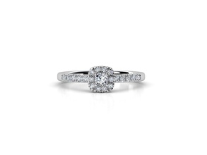 zdr014 Schmuck Silber Gold druckbar Diamant Hochzeit Engagement Juwel Mode Ring brillant engagem Platin Sterling Ringe 3d print model - Mito3D