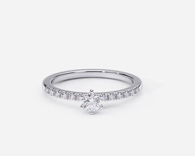 zdr0156 Schmuck Platin wertvoll Luxus Engagement Hochzeit druckbar Silber Diamant Ring Design Juwel brillant Gold Sterling Ringe 3d print model - Mito3D