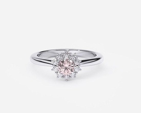 zdr0186 gioielleria stampabile diamante argento nozze Fidanzamento squillare platino gioiello oro sterlina anelli 3d print model - Mito3D