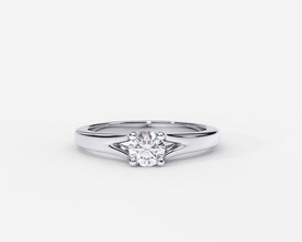 zdr0220 ring jewelry diamond printable rings jewellery jewel wedding engagement gem platinum 3d print model - Mito3D