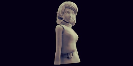 zelda adulto saria statua figura leggenda of nintendo respiro selvaggio ocarina collegamento figurina arte scultura 3d stampa file scarica video gioco sculture 3d print model - Mito3D