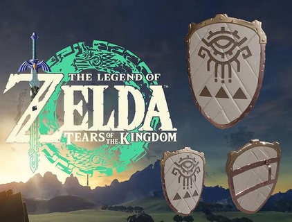 zelda wood shield tiers kingdom props printable games nintendo link toys character video game legend switch art 3d print model - Mito3D