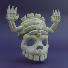 zeldas capitani cappello 3d stampabile Stampa zelda collegamento Giochi maschera retrò cosplay Fai retrogames nintendo cranio scheletro mascherina passatempo 3d print model - Mito3D