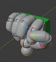zeon hand 2 mg gunpla umwandlung zaku modell gubdampart spiele spielzeuge 3d print model - Mito3D