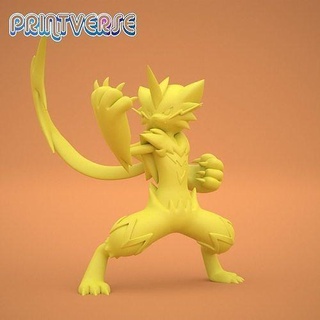 zero Pokemon figurina anime nintendo cenere Pikachu pokeball gioco carattere video manga arte sculture 3d print model - Mito3D