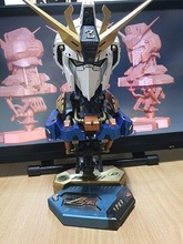 zeta gundam head bandai pg 08 cyborg technology armor mechanical cybernetic anime robo walker metalic warrior games toys 3d print model - Mito3D