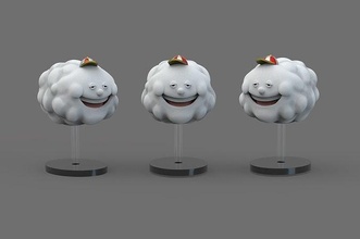 zeus white - one piece anime onepieceanime onepiececharacter onepiece 3dprintmodels animecharacters whitezeus cloud nami bigmom manga character statue sculpture games toys 3d print model - Mito3D