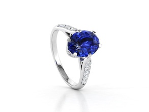 zgr 016 jewelry ring jewel gem diamond precious engagement wedding rings zennio 3d print model - Mito3D