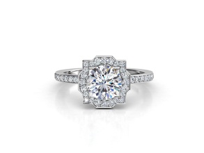 zlr0163 Schmuck ring Diamant-ring Hochzeit engagement gold Ringe zennio 3d print model - Mito3D