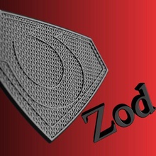 zod poitrine emblème généralzod homme 39 acier supermanchestemble zodchestemblem superman conception porter art loisir diy 3d print model - Mito3D