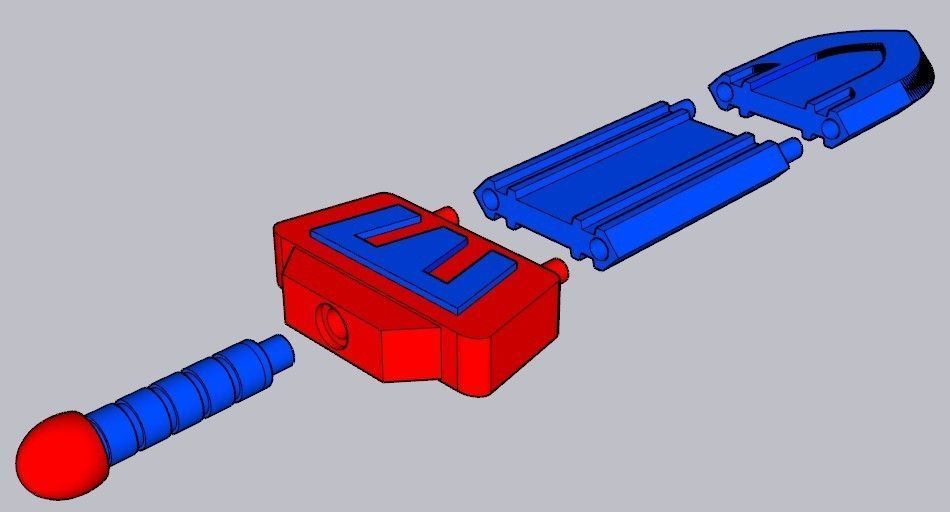 zodac spada egli uomo scheletro lama cosplay cosplayer motu Fai giocattoli ra grayskull gopro mentore eternia maestri dell'universo Giochi 3D print model - Mito3D