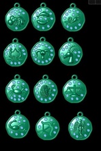zodiac pendants art pendant animals jewelry 3d print model - Mito3D