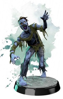 zombi personnage Halloween monstre objets collection art sculptures 3d print model - Mito3D