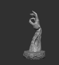 Zombie Hand Zombiehand Grusel Arm Skulptur Statue tot Finger Monster mythisch Monsterhand Kunst Skulpturen 3d print model - Mito3D