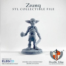 zrung - gb-01 goblin 3dprint stl miniature miniaturepainting boardgame game tabletop enemy games toys board 3d print model - Mito3D