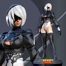 co3d - 2b nier automata version woman 3dprint statue figure 3dprinting warrior robot girl 3d print model - Mito3D