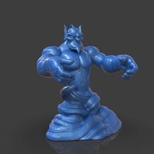 co3d - aladdin's genie evil mode 3d print model - Mito3D