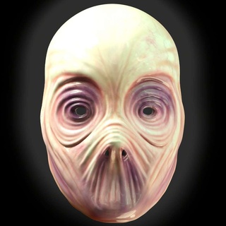 alieno maschera orrore Halloween mostro marziano terrore 3d print model - Mito3D
