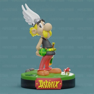 ast rix Asteriks Obelix hayran Sanat karikatür klasik 3d print model - Mito3D