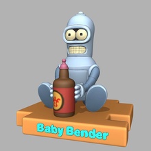 Baby Bender 3d print model - Mito3D