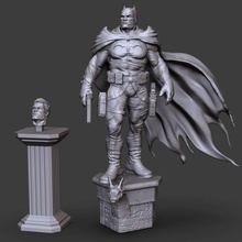 batman Thomas Wayne 3d print model - Mito3D