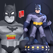 Batman Chibi stilisiert dunkel Ritter Karikatur 3dprint Statue Zahl 3dprinting niedlich Junge Skulptur zbrush Superheld dc Comic 3d print model - Mito3D