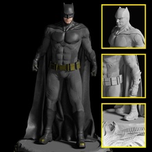 co3d - batman figure ben affleck 3d print model dc comic hero super justice jl 3d print model - Mito3D