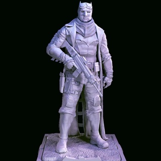 Batman cavaliere dell'incubo v2 snyder tagliare miniature figurine statua scultura dc carattere sculture arte fan art Bruce Wayne batfleck affleck snyderverse 3d print model - Mito3D