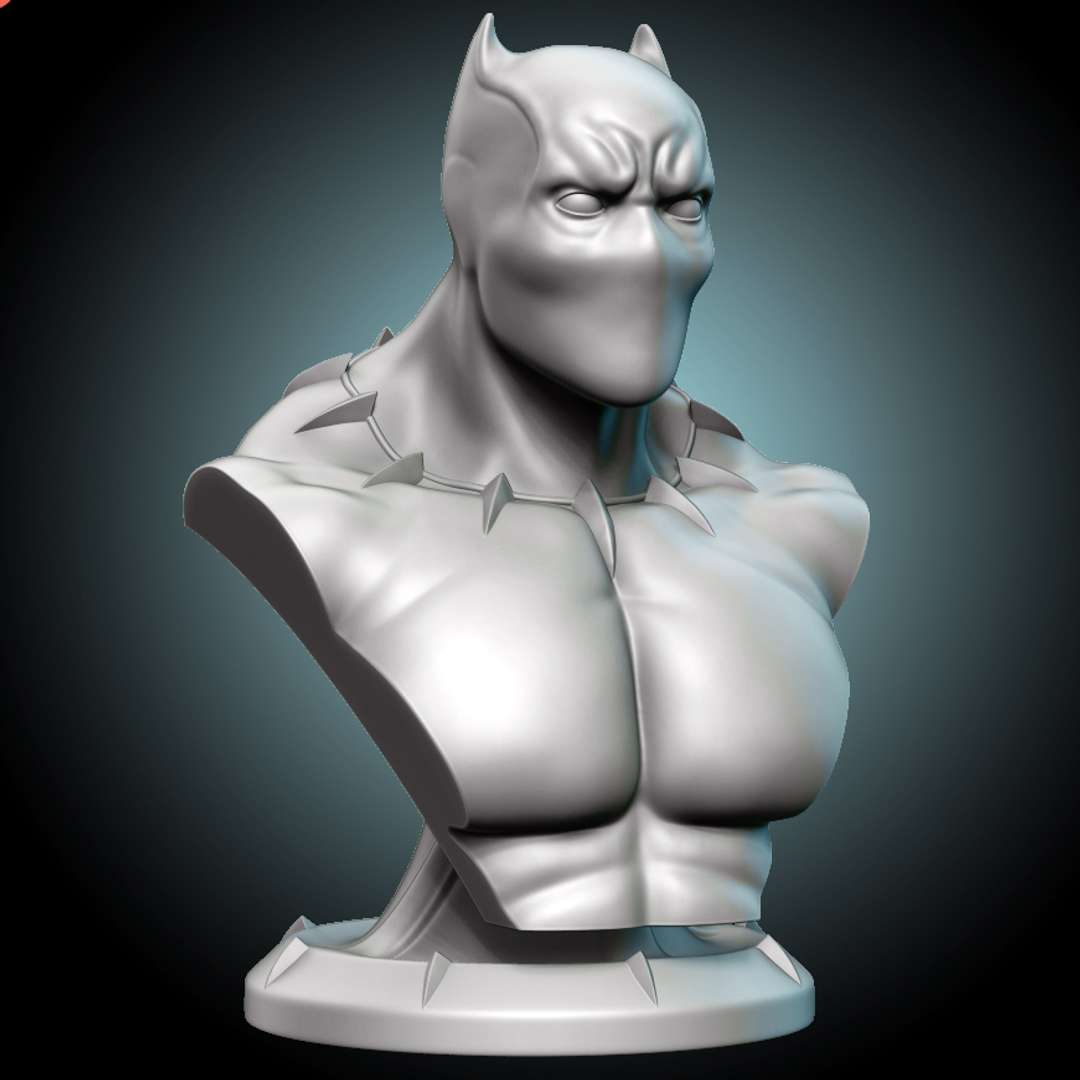 nero pantera fallimento 01 02 comico dc uomo Ragno thor ferro hulk 3dmodeling 3dprint zbrush 3D print model - Mito3D