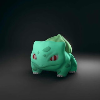 bulbassaur pokemon 3d print model - Mito3D